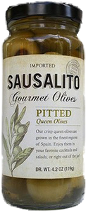 Pitted Queen (Martini) Olive (4.25oz) (Case)